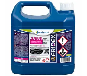 Velvana 31.013 chladicí kapalina Fridex G Plus / Typ F / G12 / VW TL774F - 3l