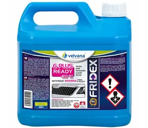 Velvana 31.014 chladicí kapalina Fridex G Plus / Typ F / G12 / VW TL774F - 3l Readymix -30°C