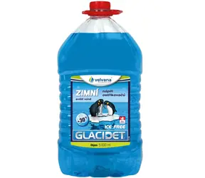 Velvana Zimní směs do ostřikovačů Glacidet Ice Free -30°C - 5l PET láhev
