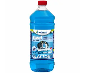 Velvana Zimní směs do ostřikovačů Glacidet Ice Free -40°C - 1l PET láhev