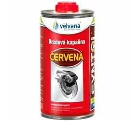 Velvana Brzdová kapalina Syntol červený - 500ml