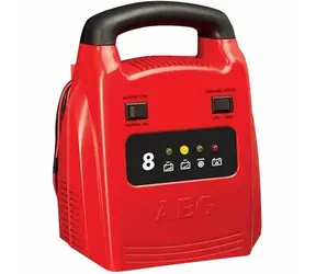 AEG Nabíječka autobaterií řízená mikroprocesorem Pb/gel 12V 8A - plně automatická / 5 nabíjecích fáz