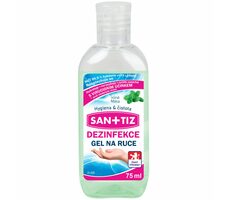 Sanitiz Dezinfekční gel na ruce - dezinfekce 75ml - parfém máta / obsahuje Aloe Vera