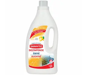 Sanitiz čisticí prostředek na kuchyně - dezinfekce 1.5l - parfém citrón