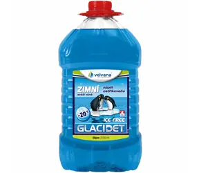 Velvana Zimní směs do ostřikovačů Glacidet Ice Free -20°C - 3l PET láhev