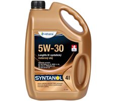 Velvana Syntetický motorový olej Syntanol 5W-30 Longlife III 4l