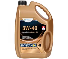 Velvana Syntetický motorový olej Syntanol 5W-40 4l