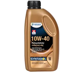 Velvana Polosyntetický motorový olej Syntanol 10W-40 1l