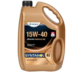 Velvana Minerální motorový olej Syntanol 15W-40 4l