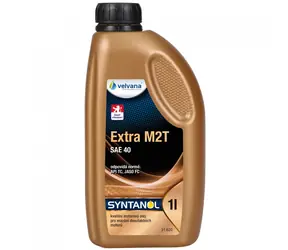 Velvana Minerální motorový olej pro dvoutaktní motory Syntanol SAE 40 Extra M2T 1l