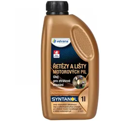 Velvana Olej pro ztrátové mazání na řetězy a lišty motorových pil Syntanol 1l