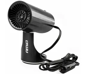 AMiO Ventilátor s topením do auta 12V 150W - válcový