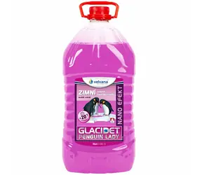 Velvana Zimní směs do ostřikovačů Glacidet Penguin Lady -20°C - 4l PET láhev s nano efektem