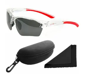 Polarized Brýle sluneční 251 - obroučky průhledné-červené
