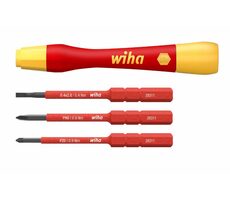 Wiha 43167 Sada jemných šroubováků PicoFinish slimVario Electric / 3 nástavce