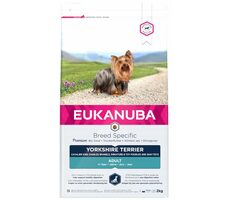 Eukanuba Yorkshire Terrier 2 kg / granule pro psy / pro dospělé Yorkshirské Terriéry