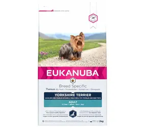 Eukanuba Yorkshire Terrier 2 kg / granule pro psy / pro dospělé Yorkshirské Terriéry