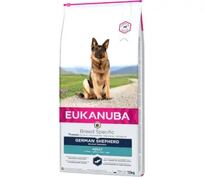 Eukanuba German Shepherd 12 kg / granule pro psy / pro dospělého Německého ovčáka od 1 roku