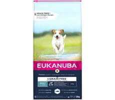 Eukanuba Adult Small & Medium Breed - Ocean fish 12 kg / granule pro psy / pro dospělá malá a střední plemena