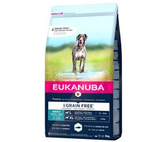 Eukanuba Dog Adult Large & Giant Grain Free 12 kg / granule pro psy / pro dospělá velká plemena