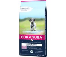 Eukanuba Grain Free Puppy L-XL - Ocean fish 12 kg / granule pro psy / pro štěňata velkých a obřích plemen