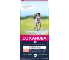 Eukanuba Grain free Senior Large & Giant Breed - Ocean fish 12 kg / granule pro psy / pro starší velký a obří plemena