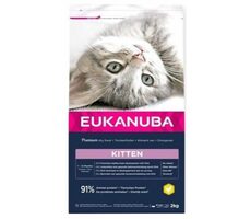 Eukanuba Kitten with chicken 2 kg / Granule pro kočky / s kuřetem