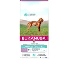 Eukanuba Daily Care Puppy Sensitive Digestion 12 kg / granule pro psy / pro štěňata všech plemen / citlivý žaludek 