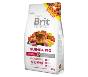 Brit Animals Guinea Pig Complete 300 g / Superprémiové kompletní krmivo pro morčata / s přidaným vitamínem C.