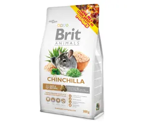 Brit Animals Chinchila Complete 300 g / Superprémiové kompletní krmivo pro činčily 