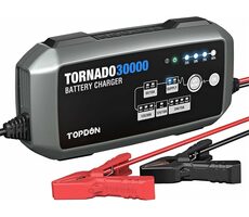 TOPDON nabíječka autobaterie Tornádo 30000 / 30A / startovací kabely 