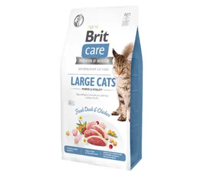 Brit Care Cat Grain-Free Large cats Power & Vitality 7 kg / Kompletní krmivo pro dospělé kočky velkých plemen