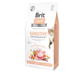 Brit Care Cat Grain-Free Sensitive Healthy Digestion & Delicate Taste 7 kg / Kočky s citlivým trávením