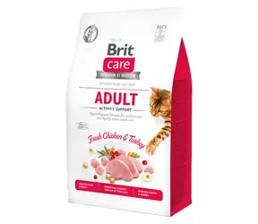 Brit Care Cat Grain-Free Adult Activity Support 400 g / Kompletní krmivo pro venkovní a dospělé kočky