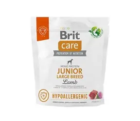 Brit Care Dog Hypoallergenic Junior Large Breed 1 kg / Kompletní krmivo pro psy / Hypoalergenní / (3 měsíce – 2 roky) 