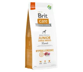 Brit Care Dog Hypoallergenic Junior Large Breed 12 kg / Kompletní krmivo pro psy / Hypoalergenní / (3 měsíce – 2 roky) 