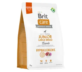Brit Care Dog Hypoallergenic Junior Large Breed 3 kg / Kompletní krmivo pro psy / Hypoalergenní / (3 měsíce – 2 roky) 