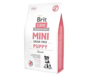 Brit Care Mini Grain Free Puppy Lamb 2 kg / Kompletní krmivo pro štěňata / Hypoalergenní / 2 týdny až 10 měsíců