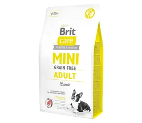 Brit Care Mini Grain Free Adult Lamb 2 kg / Kompletní krmivo pro psy / Hypoalergenní 