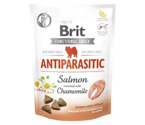 Brit Care Dog Functional Snack Antiparasitic Salmon 150 g / Funkční pamlsky pro psy