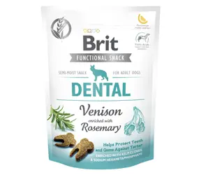 Brit Care Dog Functional Snack Dental Venison 150 g / Funkční pamlsky pro psy