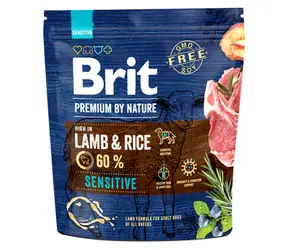 Brit Premium by Nature Sensitive Lamb 1 kg / Kompletní krmivo pro psy / pro psy s citlivým zažíváním