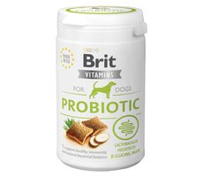 Brit Vitamins Probiotic 150 g / žvýkací vitamíny / pro psy s trávícími problémy nebo psy užívající antibiotika