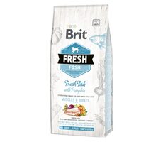 Brit Fresh Fish with Pumpkin Adult Large 12 kg / Kompletní holistické krmivo pro psy / pro dospělé psy nad 25 kg