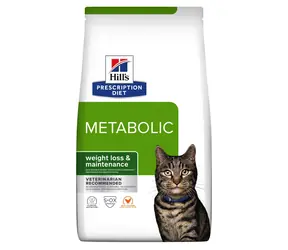 Hill's Prescription Diet Metabolic Adult Chicken 1.5 kg / Granule pro kočky / Regulace hmotnosti