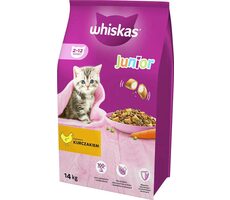 Whiskas Junior granule s kuřecím masem 14 kg / pro koťata