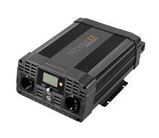 Technaxx TE23 Měnič napětí / 3000W / vstup 12V DC / 2x 230V / 2x USB 