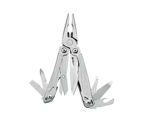 Leatherman Multitool Wingman s nylonovým pouzdrem stříbrná / Multitool / 14 nástrojů / 198 g