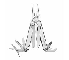 Leatherman Curl Multitool s nylonovým pouzdrem Stříbrná / Multitool / 15 nástrojů / 212 g