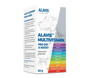 ALAVIS Multivitamin pro psy a kočky 60g